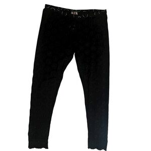 Johnny Was Eyelet Skinny Pants – Size M ✨